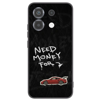 Picasee husă neagră din silicon pentru Xiaomi Poco X6 - Track Mode