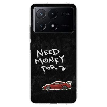 Picasee husă transparentă din silicon pentru Xiaomi Poco X6 Pro - Track Mode