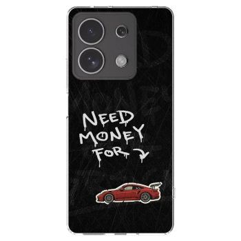 Picasee husă transparentă din silicon pentru Xiaomi Redmi Note 13 4G - Track Mode