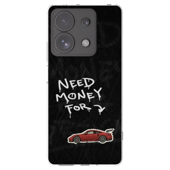 Picasee husă transparentă din silicon pentru Xiaomi Redmi Note 13 Pro 4G - Track Mode