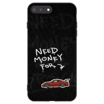 Picasee husă neagră din silicon pentru Apple iPhone 7 Plus - Track Mode