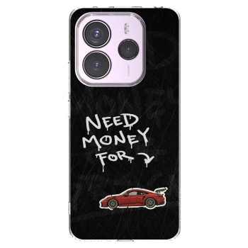 Picasee husă transparentă din silicon pentru Xiaomi Redmi Note 14 5G - Track Mode