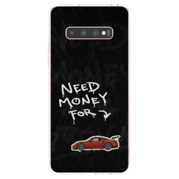 Picasee husă transparentă din silicon pentru Samsung Galaxy S10 Plus G975 - Track Mode