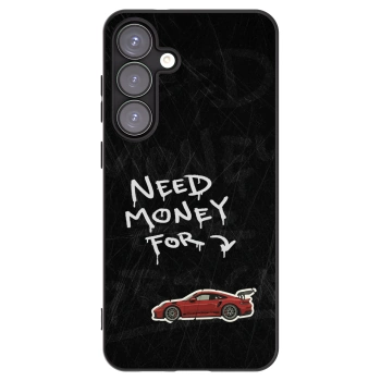 Picasee husă neagră din silicon pentru Samsung Galaxy S25+ 5G - Track Mode