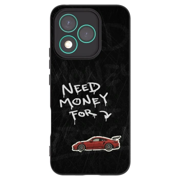 Picasee husă neagră din silicon pentru Honor 400 Lite 5G - Track Mode