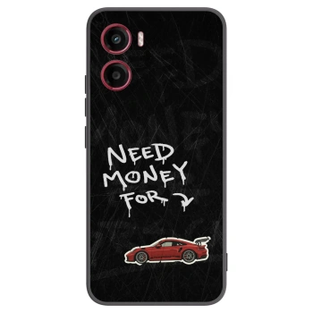 Picasee husă neagră din silicon pentru Motorola Moto G05 - Track Mode