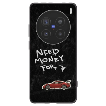 Picasee husă neagră din silicon pentru Vivo X200 Pro - Track Mode