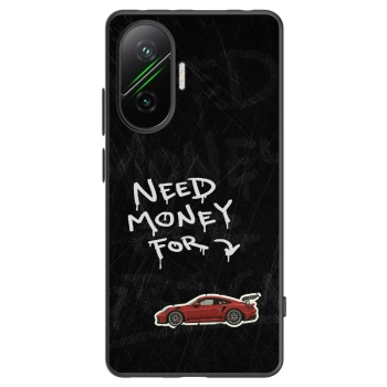 Picasee husă neagră din silicon pentru Xiaomi Poco F7 Pro 5G - Track Mode