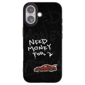 Picasee husă neagră din silicon pentru Apple iPhone 17 - Track Mode