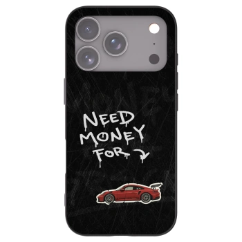 Picasee husă neagră din silicon pentru Apple iPhone 17 Pro - Track Mode