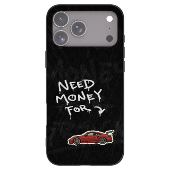 Picasee husă neagră din silicon pentru Apple iPhone 17 Pro Max - Track Mode