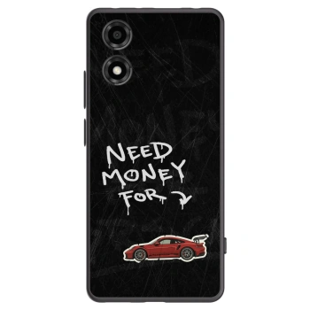 Picasee husă neagră din silicon pentru Motorola Moto E14 - Track Mode
