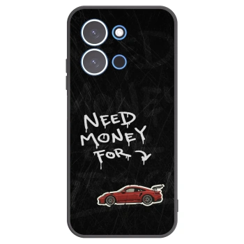 Picasee husă neagră din silicon pentru Xiaomi Redmi 15C 4G - Track Mode