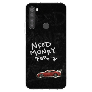 Picasee husă transparentă din silicon pentru Xiaomi Redmi Note 8 - Track Mode