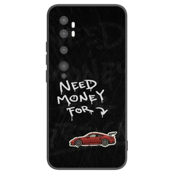 Picasee husă neagră din silicon pentru Xiaomi Mi Note 10 (Pro) - Track Mode