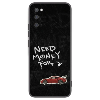 Picasee husă neagră din silicon pentru Samsung Galaxy S20 G980F - Track Mode