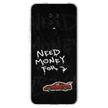 Picasee husă transparentă din silicon pentru Xiaomi Redmi Note 9S - Track Mode