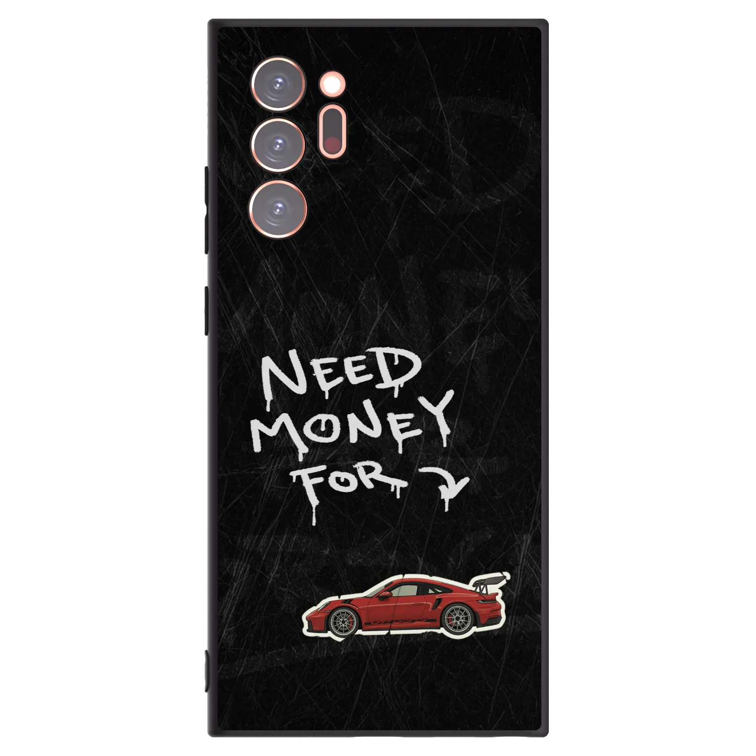 Picasee husă neagră din silicon pentru Samsung Galaxy Note 20 Ultra - Track Mode