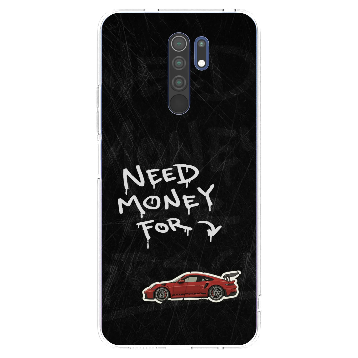 Picasee husă transparentă din silicon pentru Xiaomi Redmi 9 - Track Mode