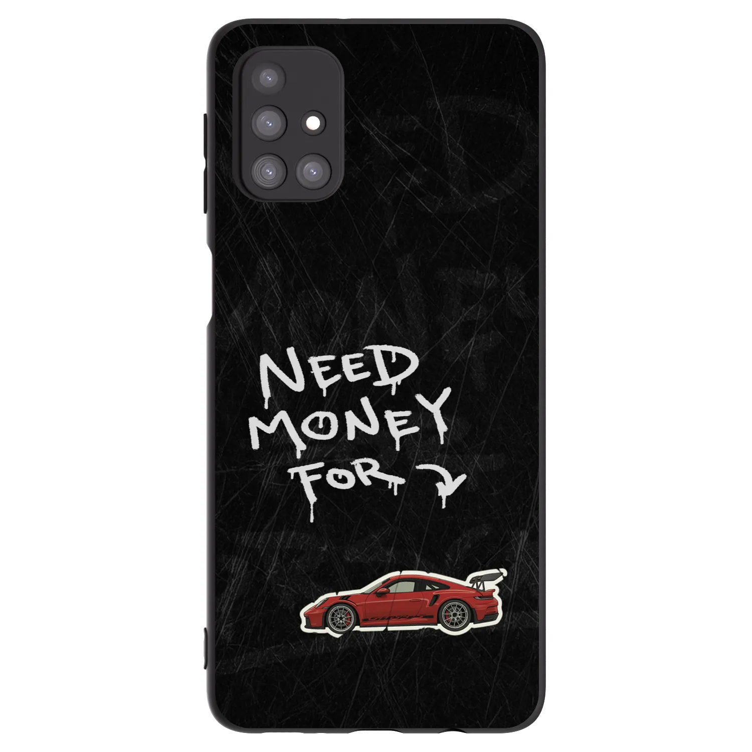 Picasee husă neagră din silicon pentru Samsung Galaxy M31s - Track Mode