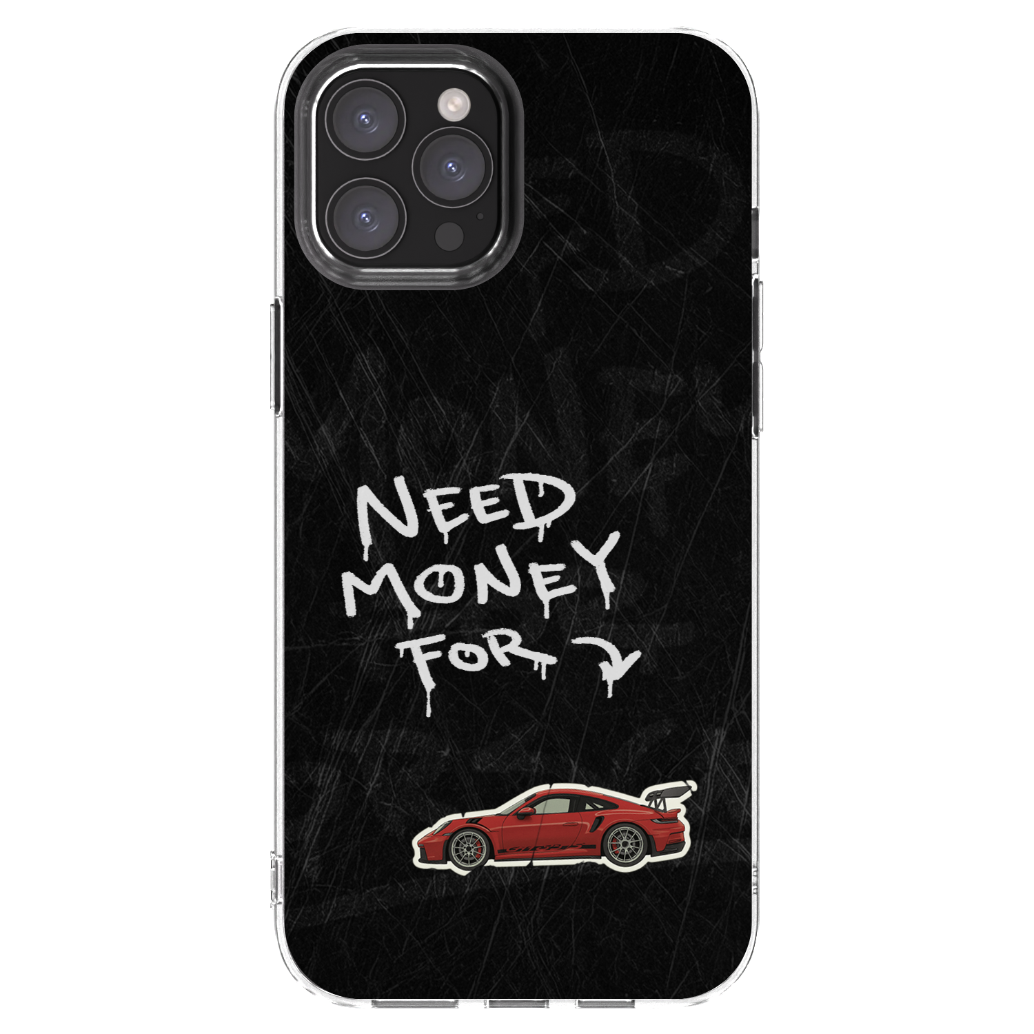 Picasee husă transparentă din silicon pentru Apple iPhone 12 Pro Max - Track Mode