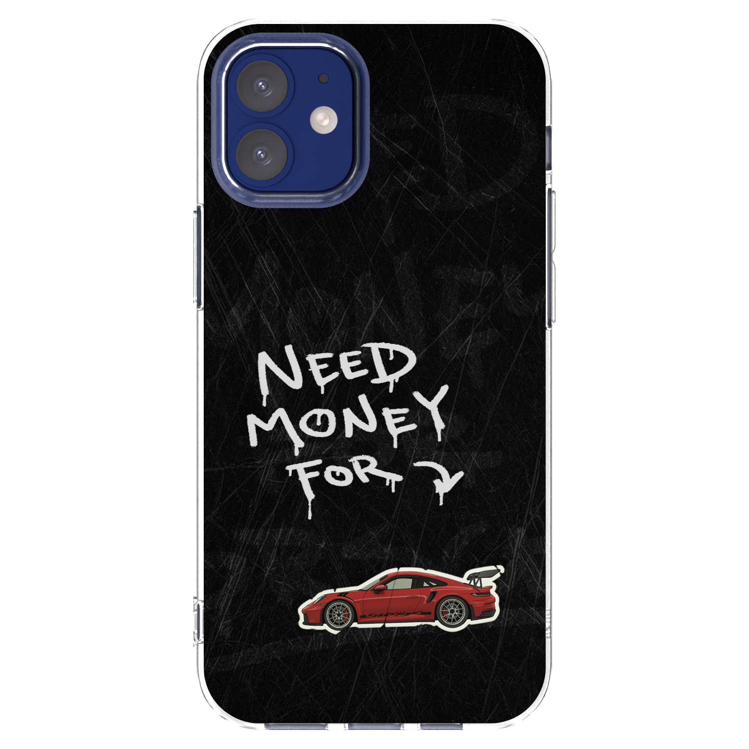 Picasee husă transparentă din silicon pentru Apple iPhone 12 mini - Track Mode