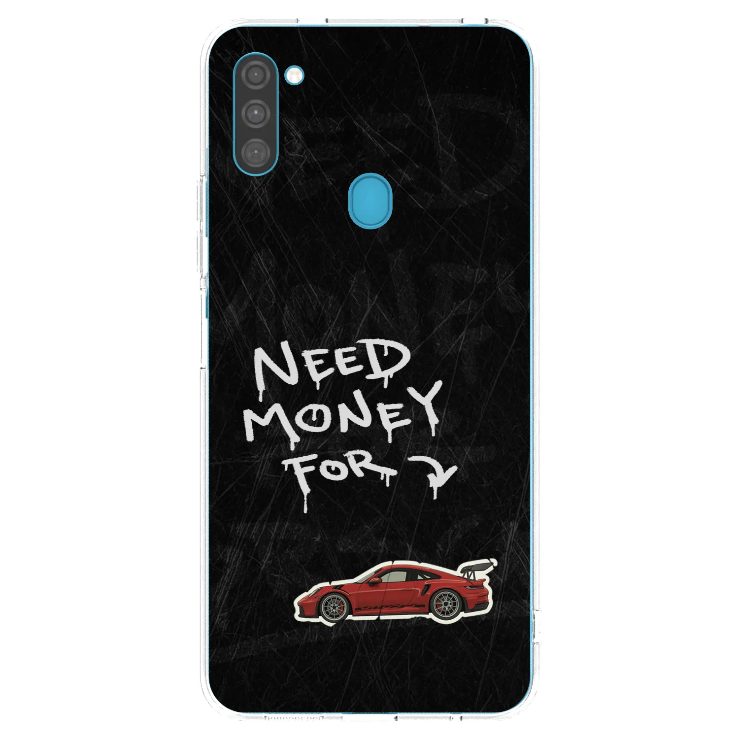 Picasee husă transparentă din silicon pentru Samsung Galaxy M11 - Track Mode