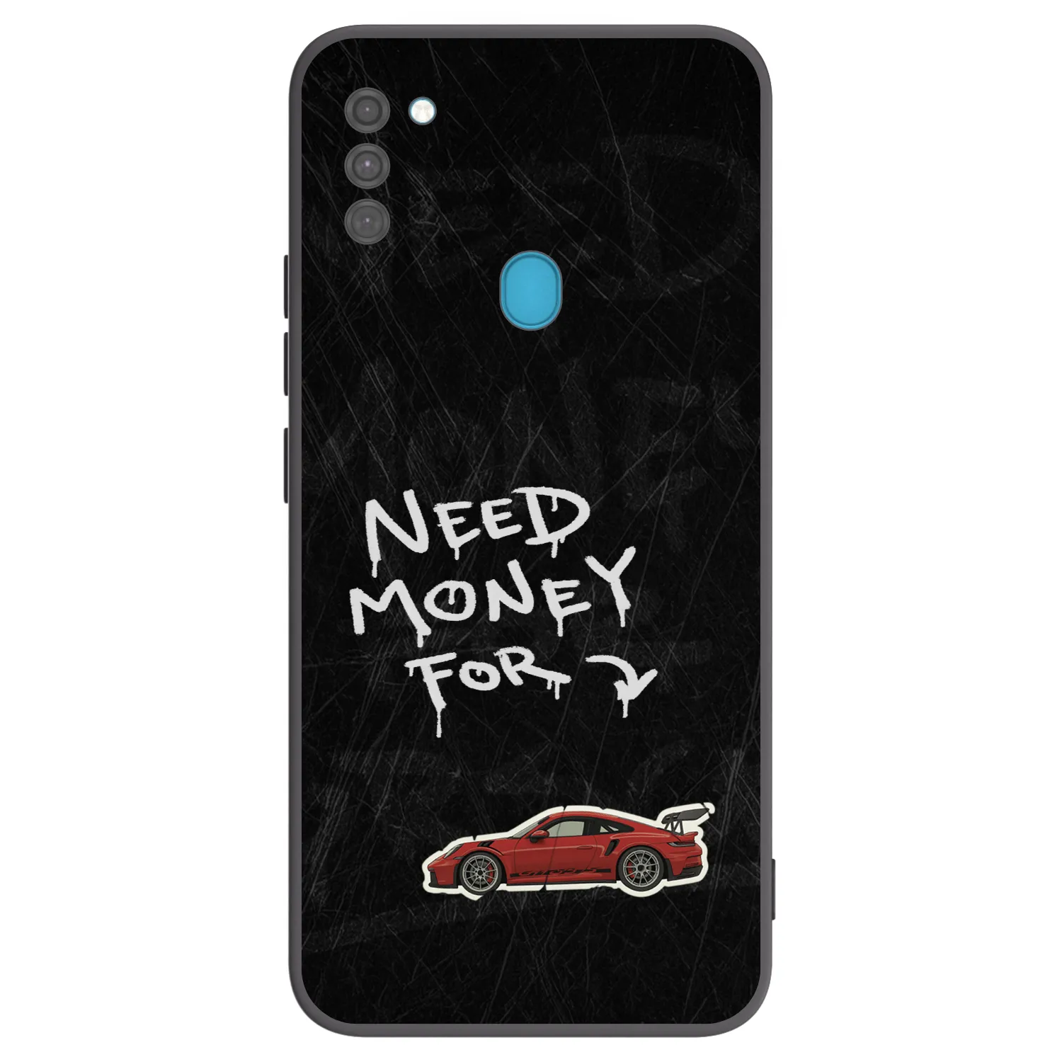 Picasee husă neagră din silicon pentru Samsung Galaxy M11 - Track Mode