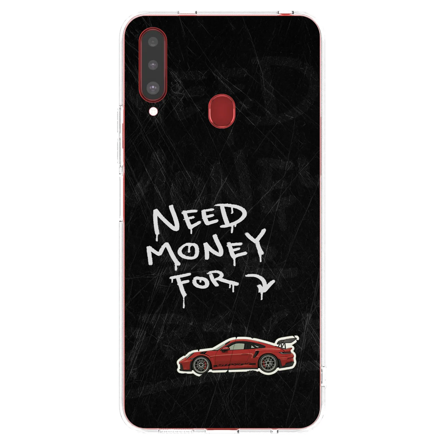 Picasee husă transparentă din silicon pentru Samsung Galaxy A20s - Track Mode