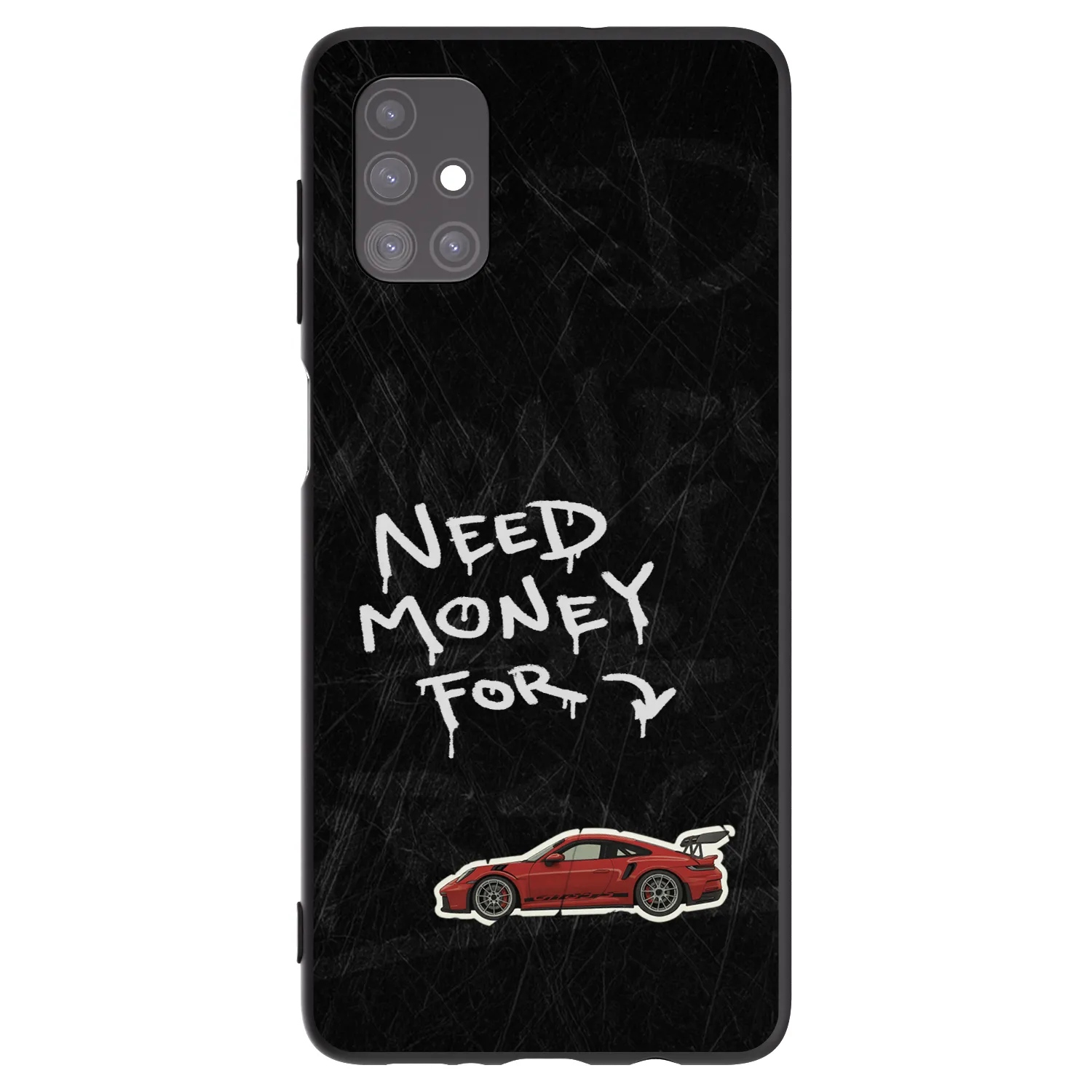 Picasee husă neagră din silicon pentru Samsung Galaxy M51 M515F - Track Mode