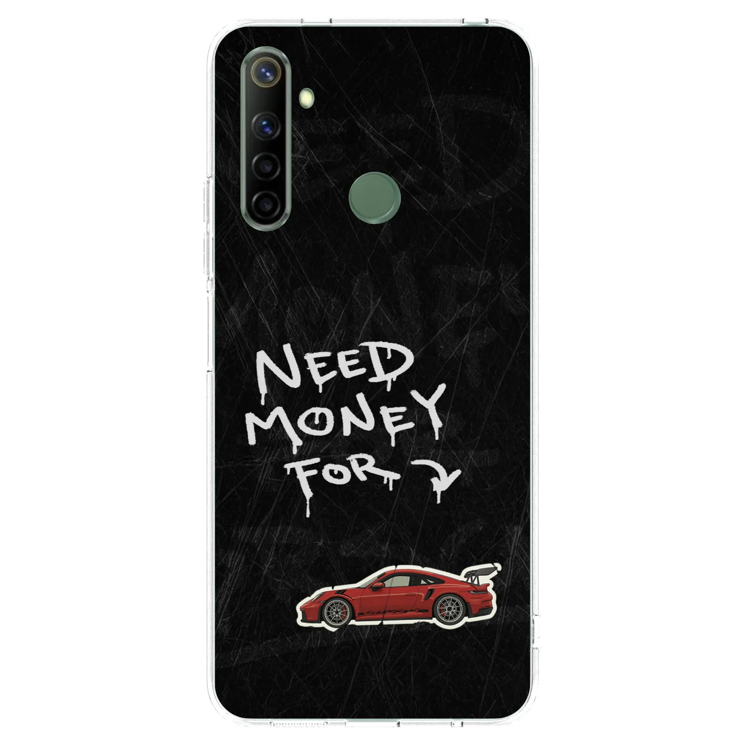 Picasee husă transparentă din silicon pentru Realme 6i - Track Mode
