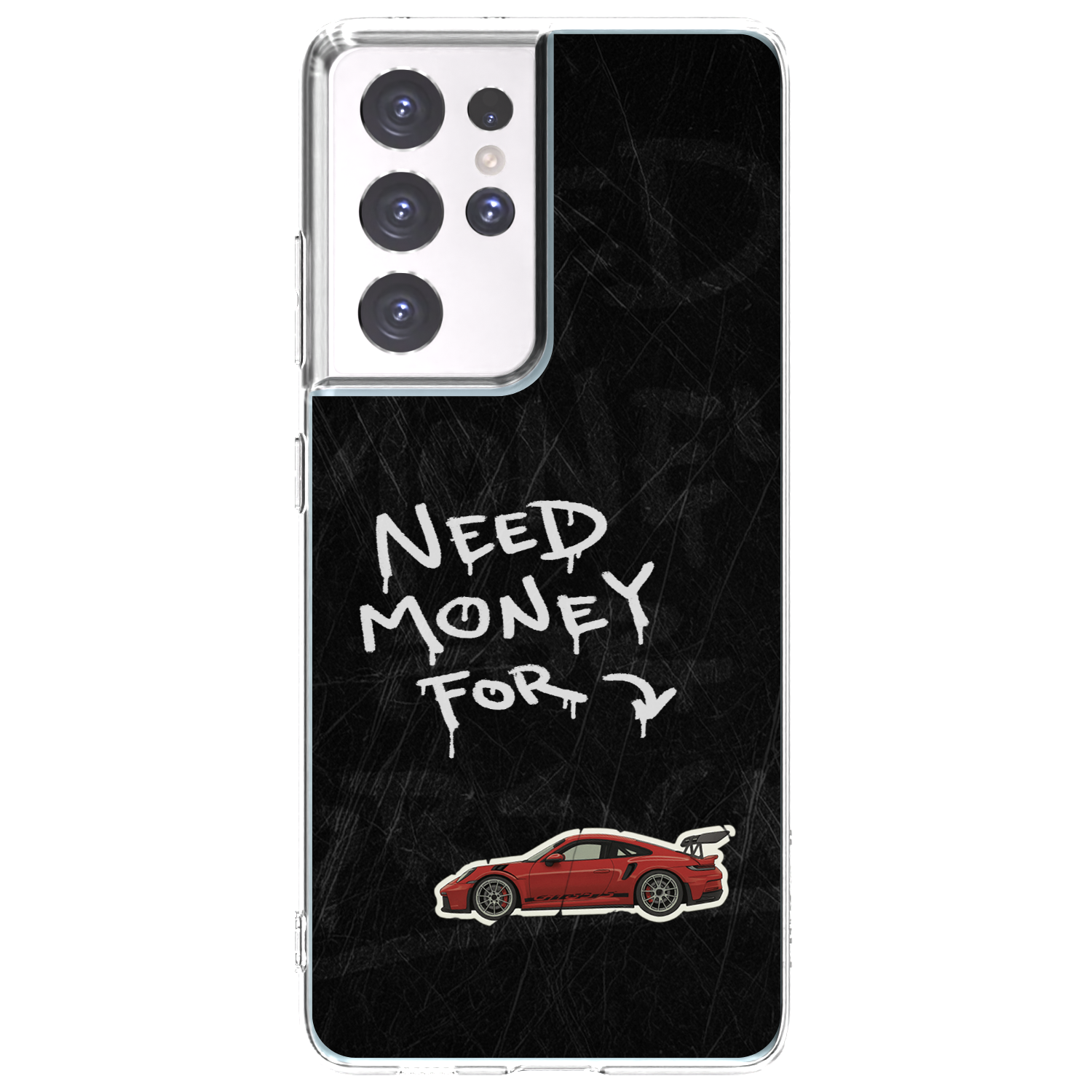 Picasee husă transparentă din silicon pentru Samsung Galaxy S21 Ultra 5G G998B - Track Mode