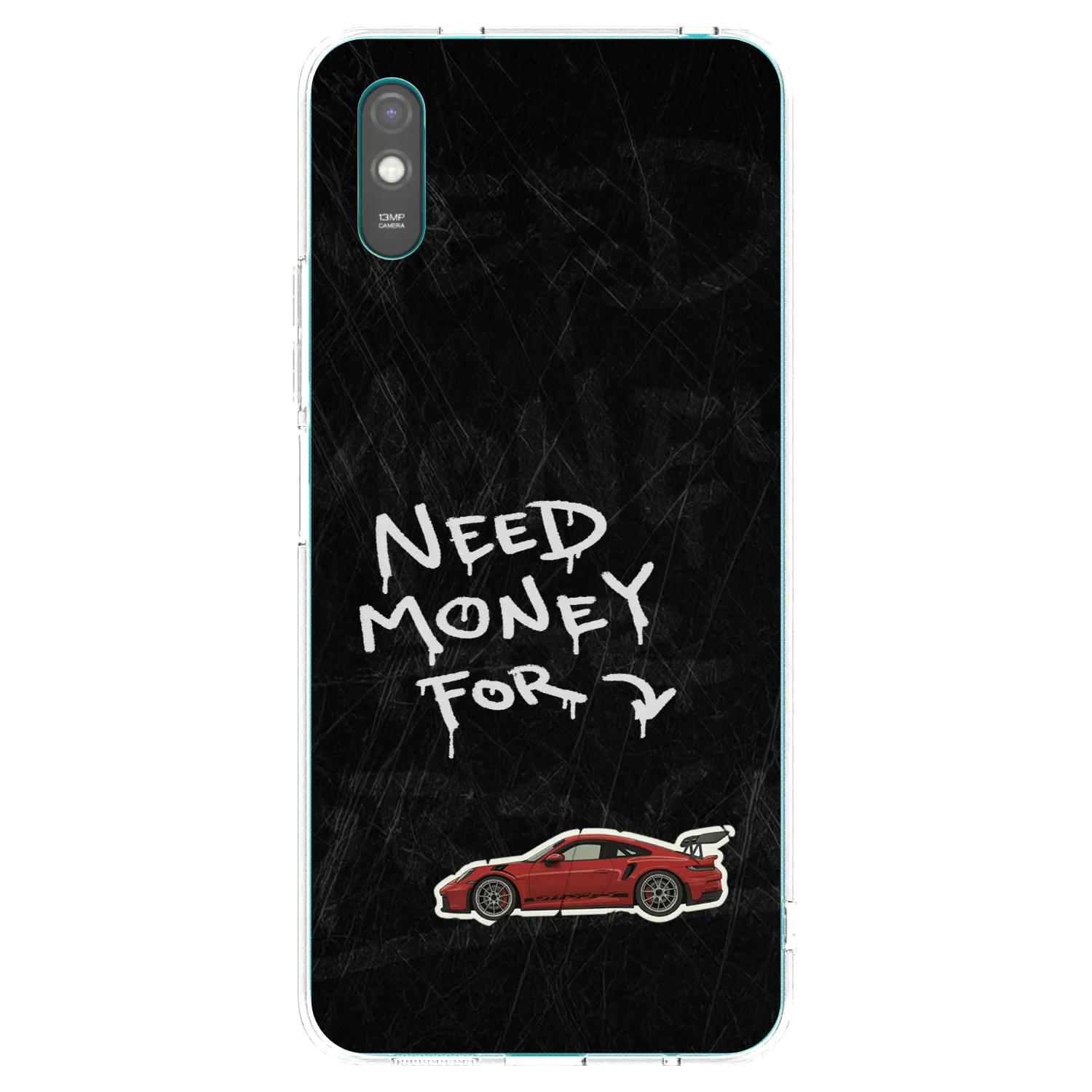 Picasee husă transparentă din silicon pentru Xiaomi Redmi 9AT - Track Mode