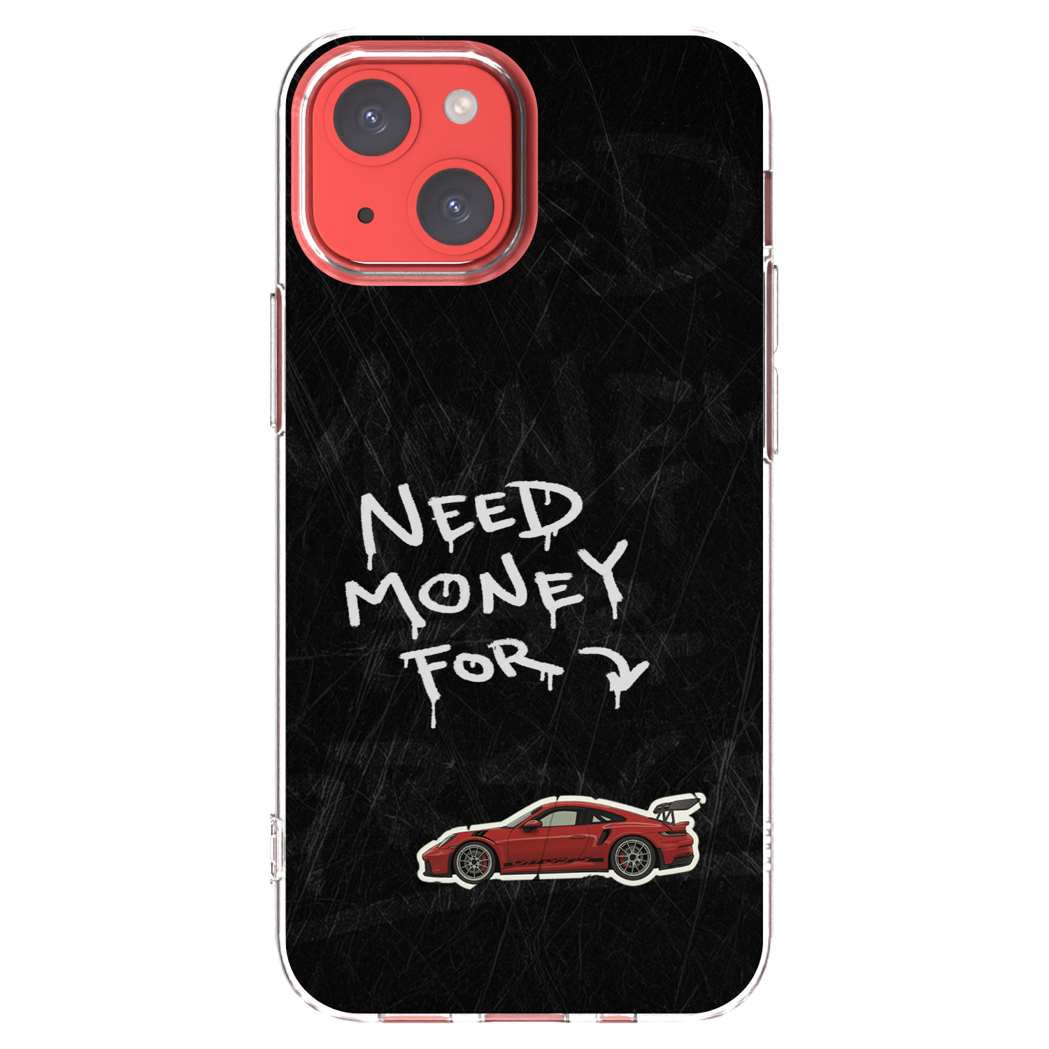 Picasee husă transparentă din silicon pentru Apple iPhone 13 mini - Track Mode