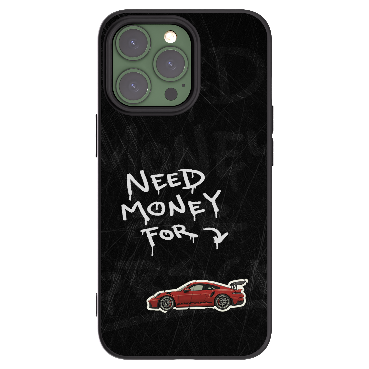 Picasee husă neagră din silicon pentru Apple iPhone 13 Pro - Track Mode