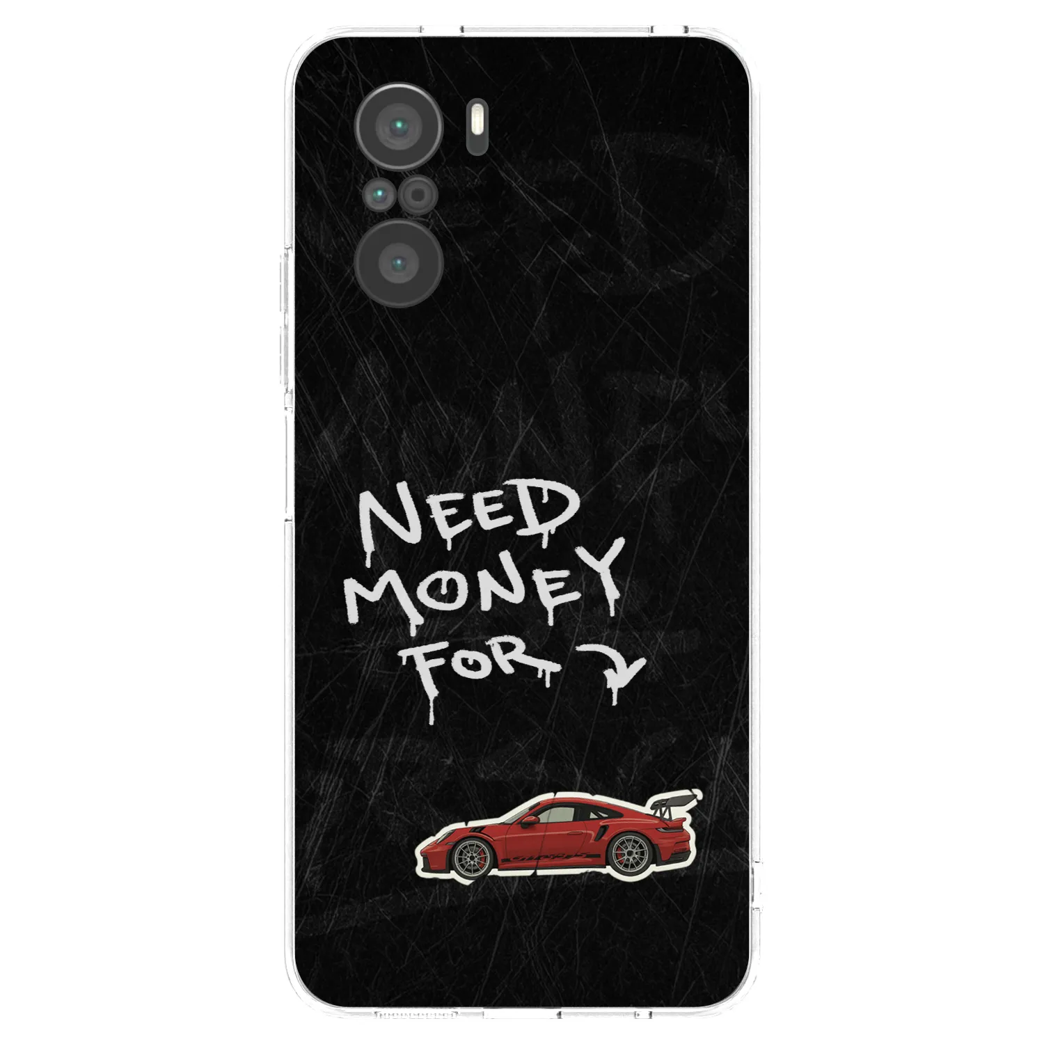 Picasee husă transparentă din silicon pentru Xiaomi Poco F3 - Track Mode