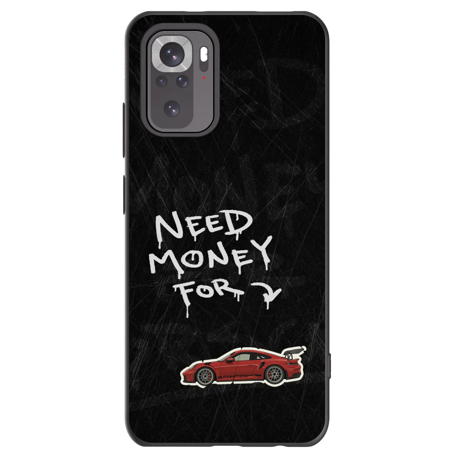 Picasee husă neagră din silicon pentru Xiaomi Redmi Note 11S 4G - Track Mode