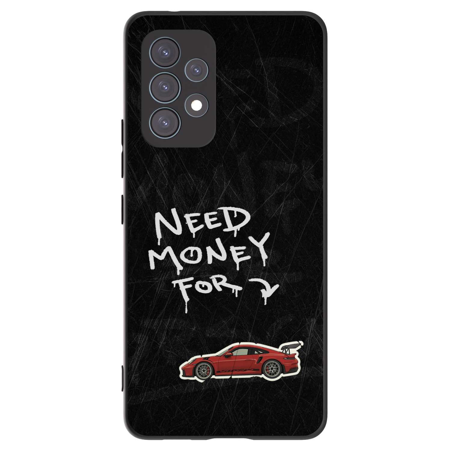 Picasee husă neagră din silicon pentru Samsung Galaxy A53 5G A536 - Track Mode