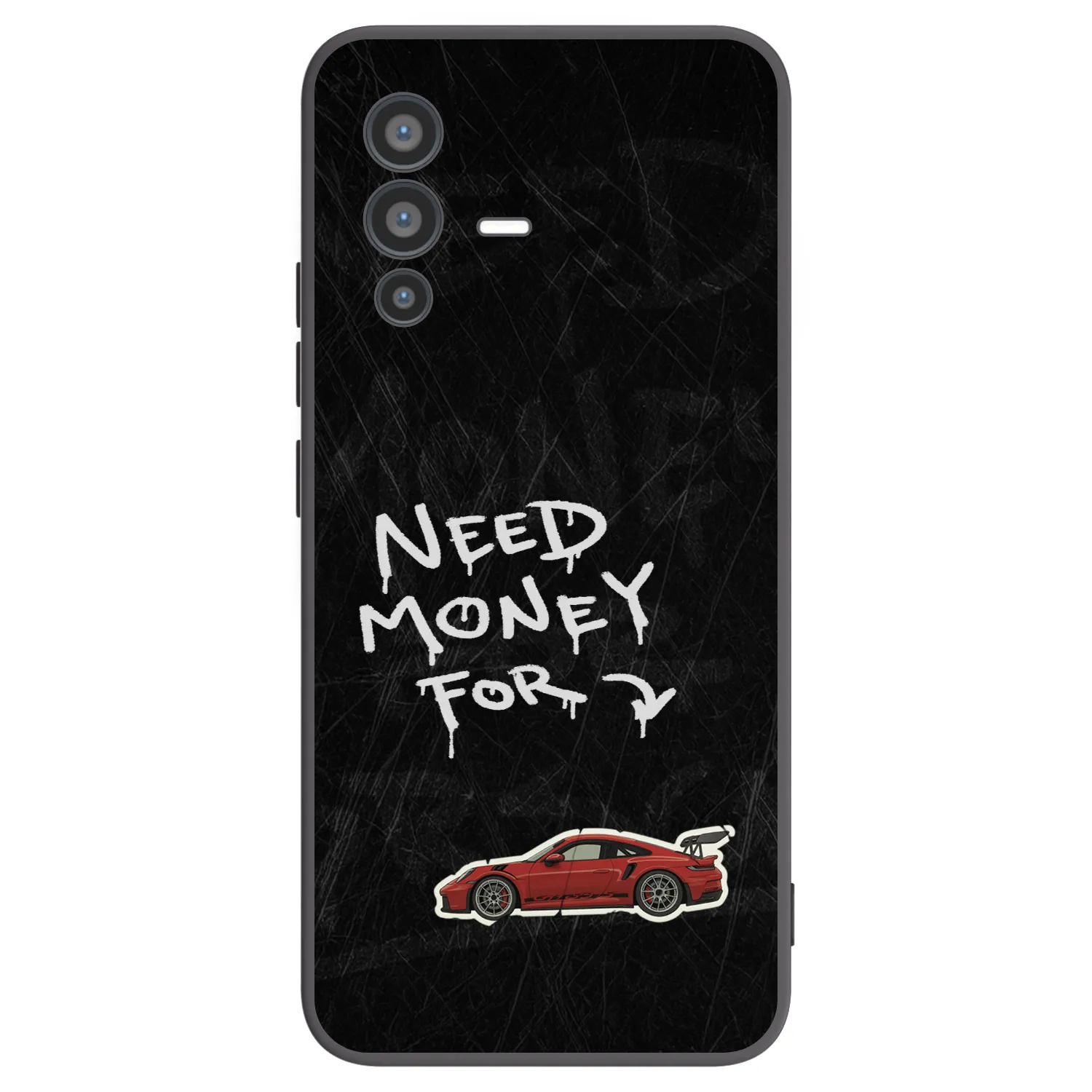Picasee husă neagră din silicon pentru Vivo V23 5G - Track Mode