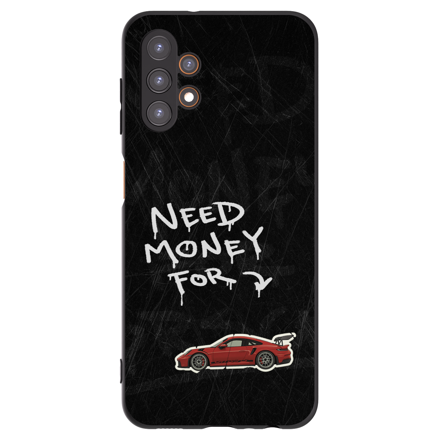 Picasee husă neagră din silicon pentru Samsung Galaxy A13 4G A135 - Track Mode