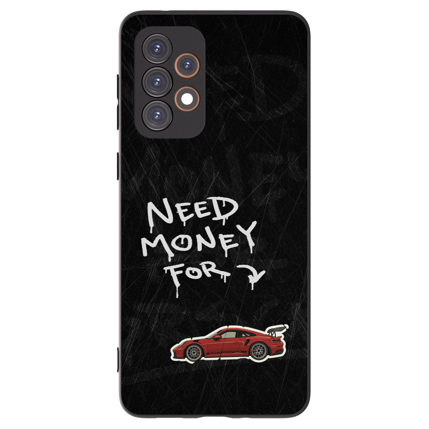 Picasee husă neagră din silicon pentru Samsung Galaxy A33 5G A336 - Track Mode