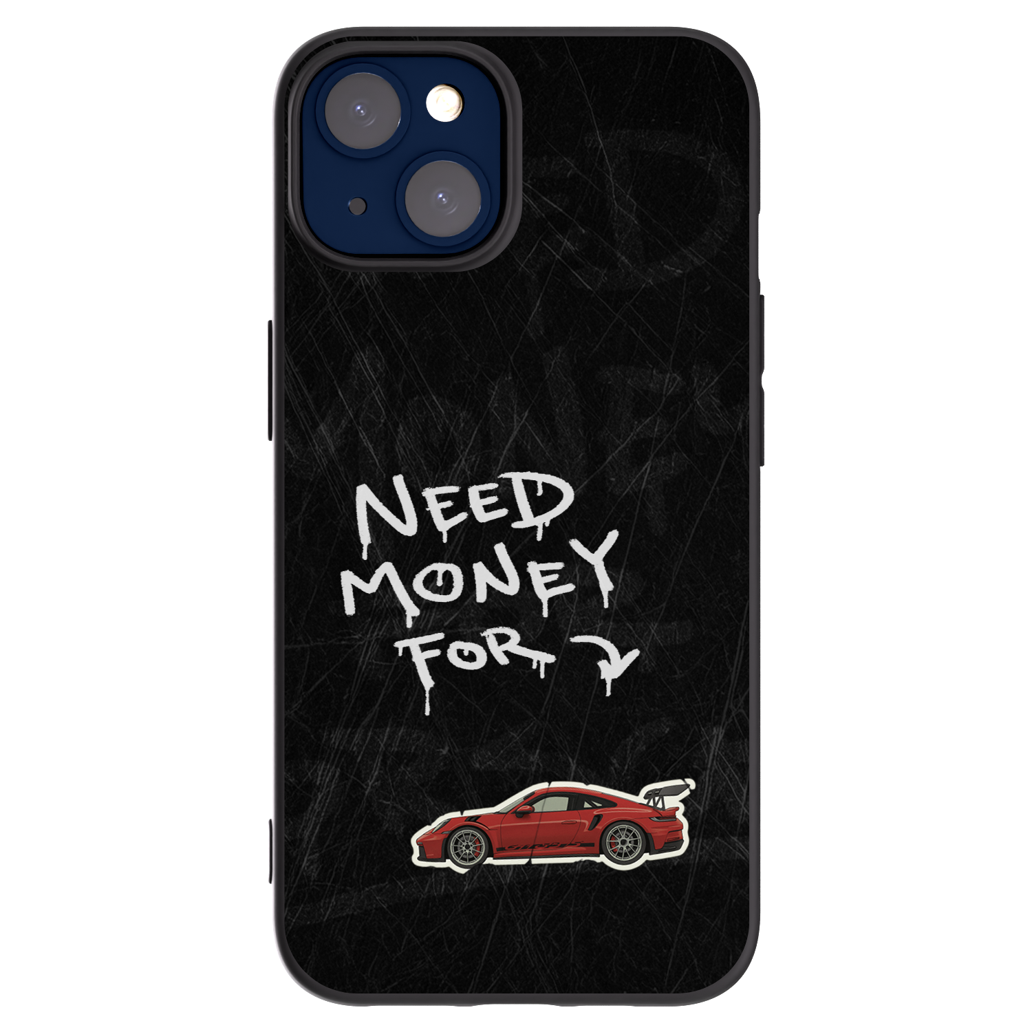 Picasee husă neagră din silicon pentru Apple iPhone 14 - Track Mode