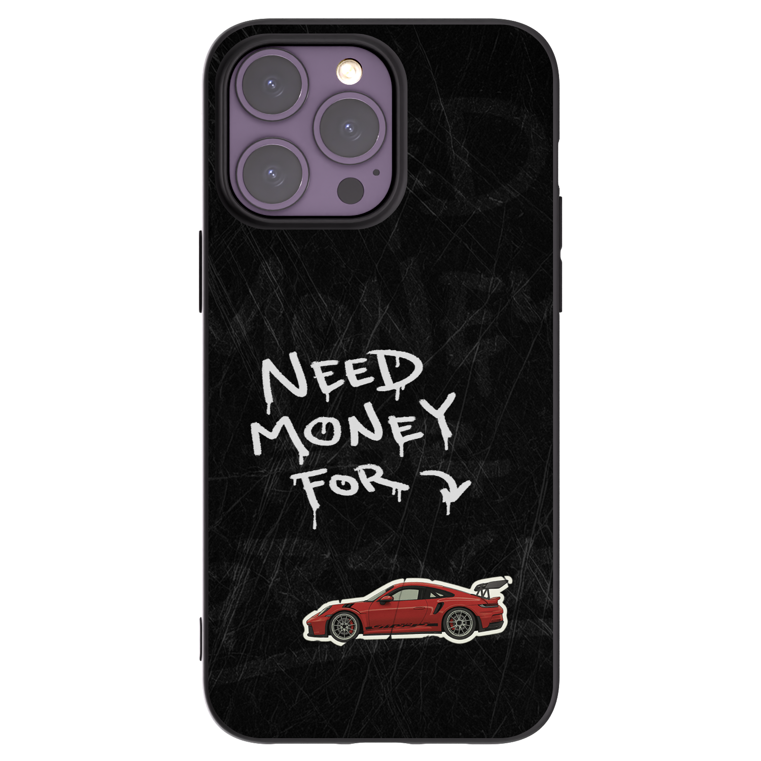 Picasee husă neagră din silicon pentru Apple iPhone 14 Pro Max - Track Mode