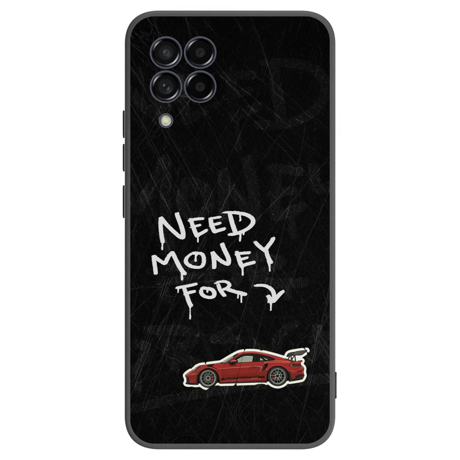 Picasee husă neagră din silicon pentru Samsung Galaxy M53 5G - Track Mode