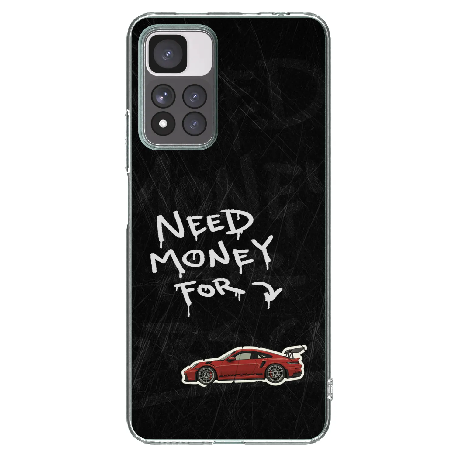 Picasee husă transparentă din silicon pentru Xiaomi Redmi Note 11 Pro+ 5G - Track Mode