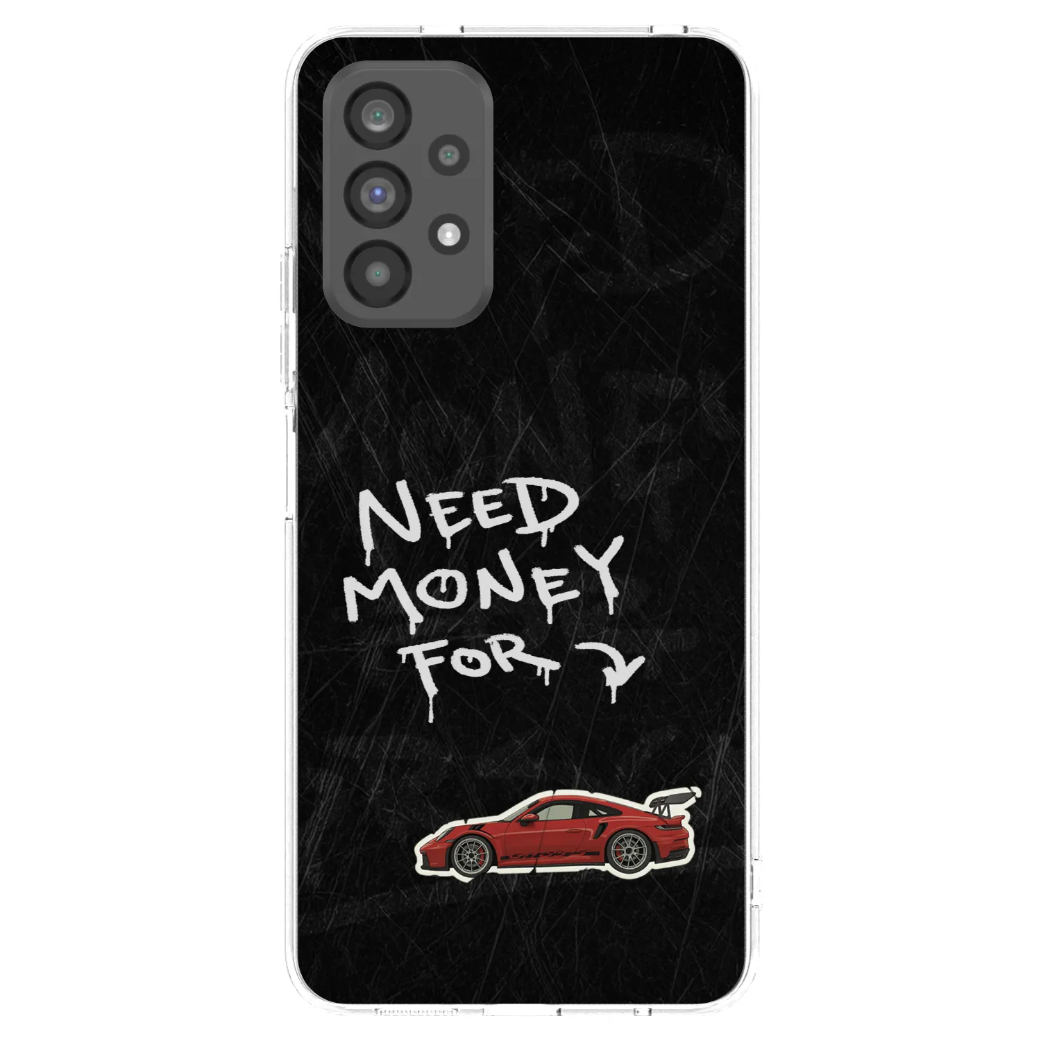 Picasee husă transparentă din silicon pentru Samsung Galaxy A73 5G - Track Mode