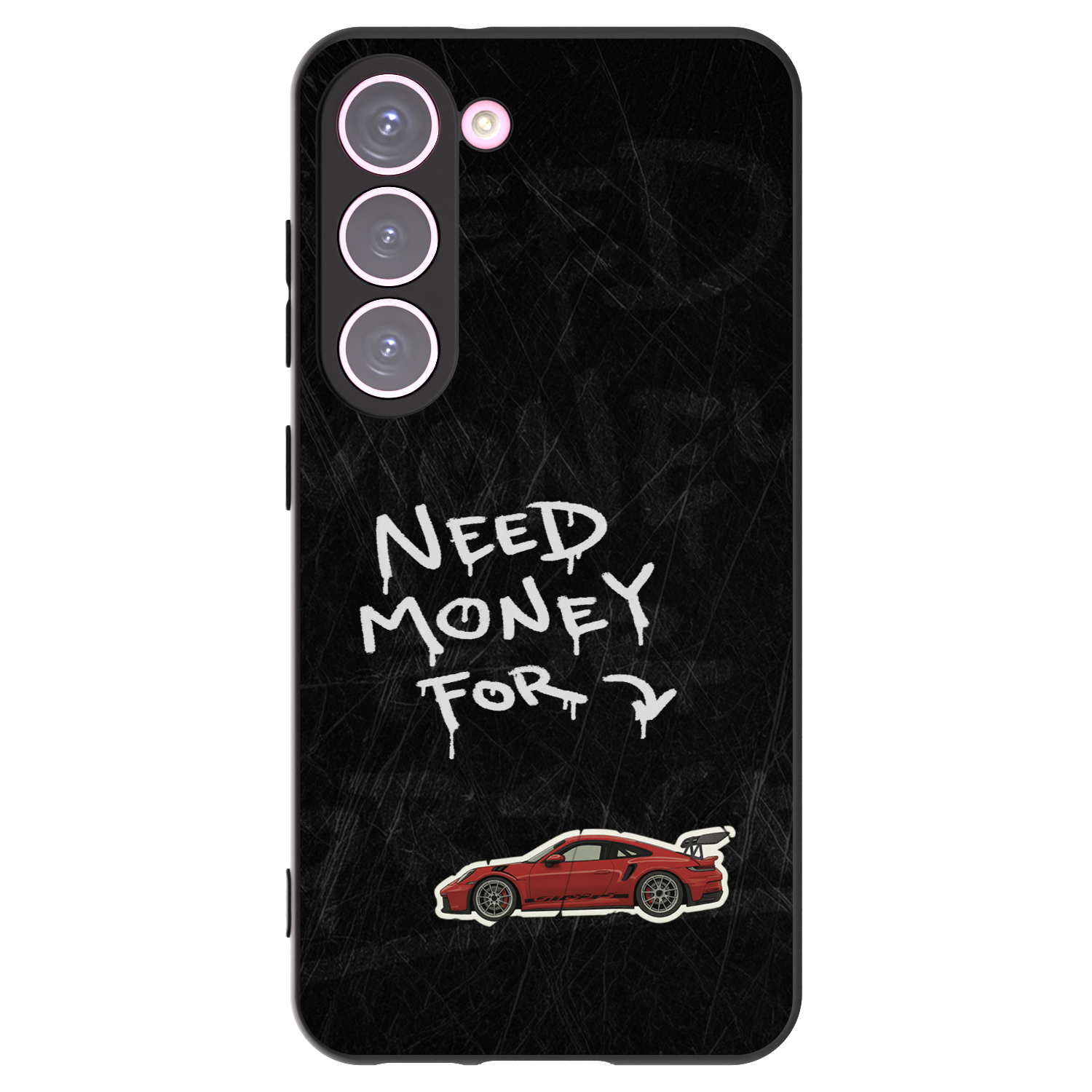 Picasee husă neagră din silicon pentru Samsung Galaxy S23 5G - Track Mode