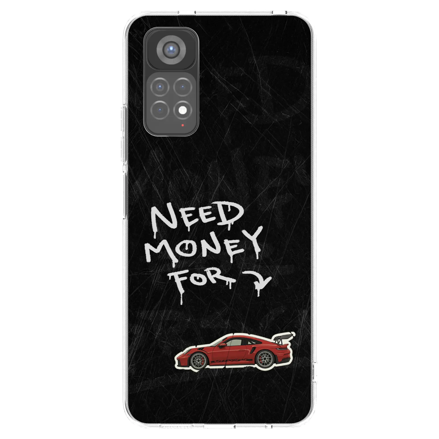 Picasee husă transparentă din silicon pentru Xiaomi Redmi Note 11S 5G - Track Mode