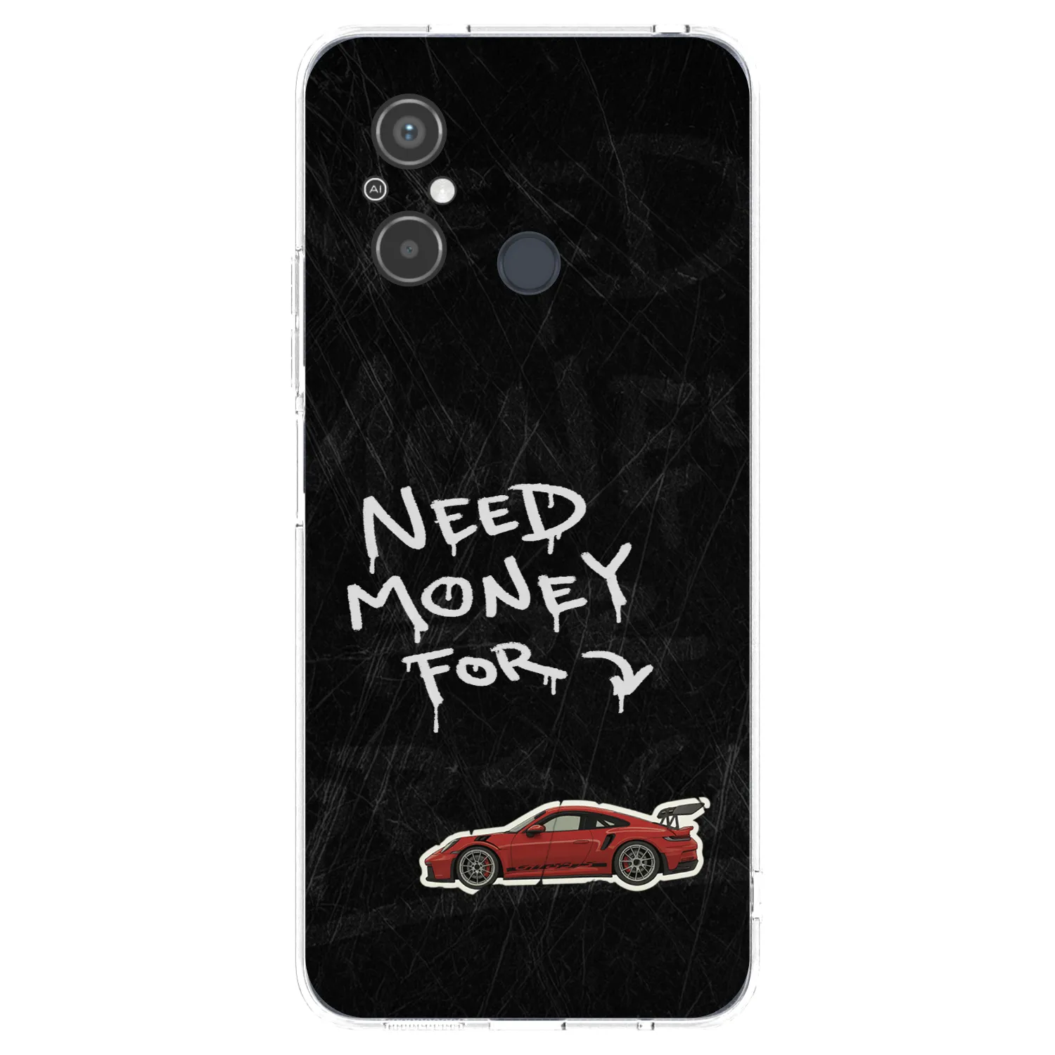 Picasee husă transparentă din silicon pentru Xiaomi Redmi 12C - Track Mode