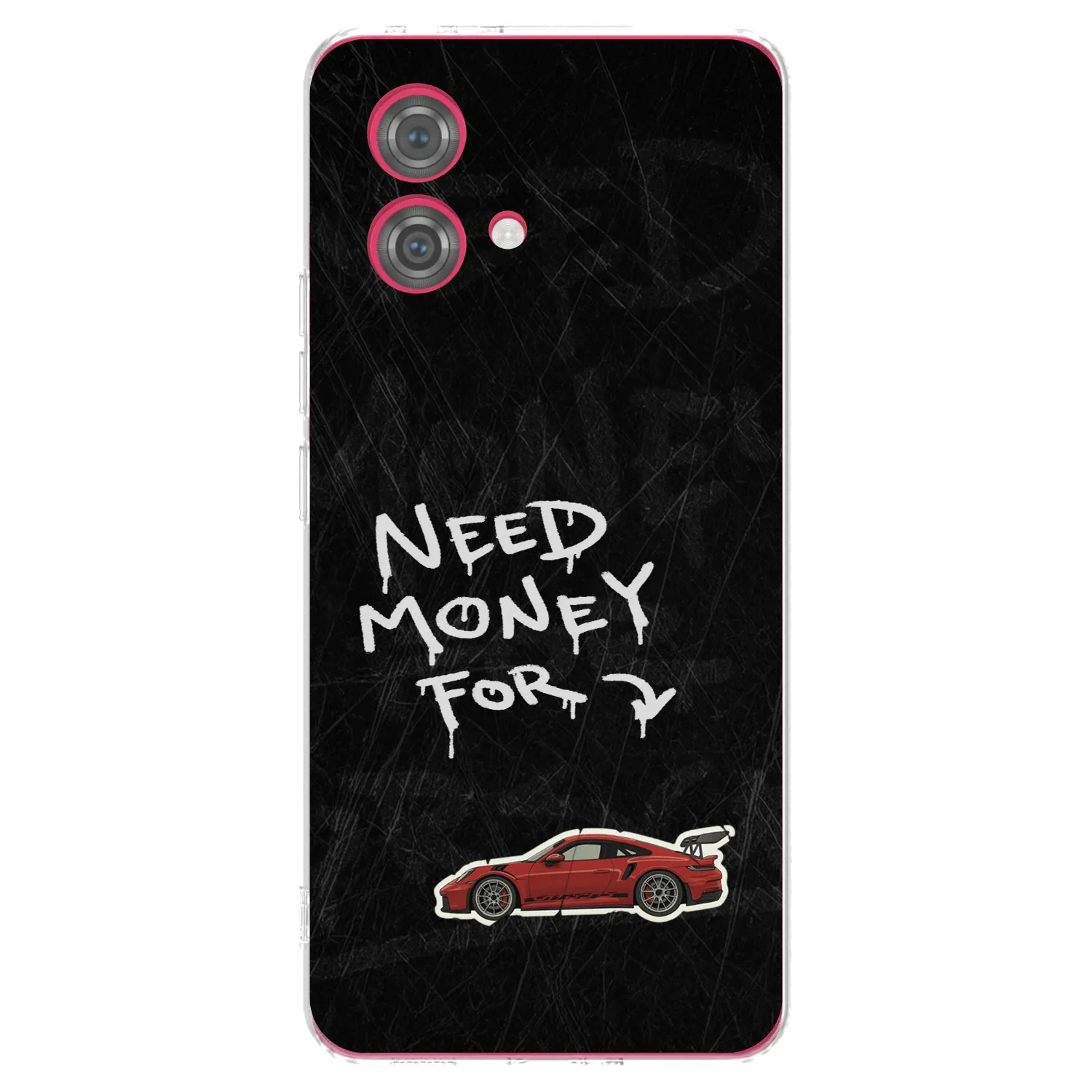 Picasee husă transparentă din silicon pentru Motorola Moto G84 5G - Track Mode